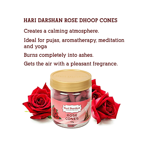 Buy Hari Darshan Rose Dry Dhoop Cones Online At Best Price Of Rs