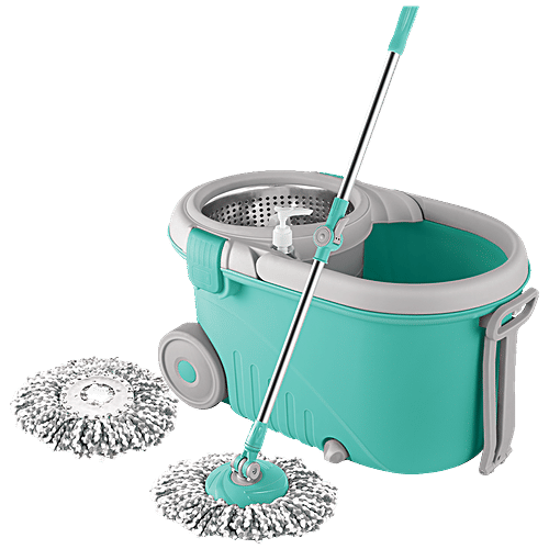 Buy Milton Spotzero Spin Mop Bucket Plastic Steel Wringer