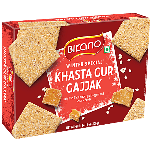 Buy Bikano Winter Special Gajjak Khasta Gur Healthy Jaggery