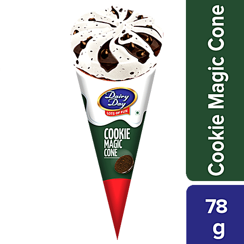 Buy Dairy Day Cookie Magic Cone Ice Cream Rich Creamy Online At