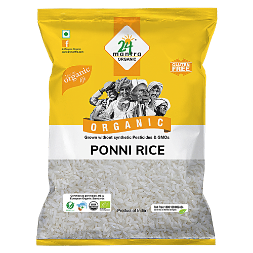 Buy Mantra Organic White Ponni Raw Rice Online At Best Price Of Rs