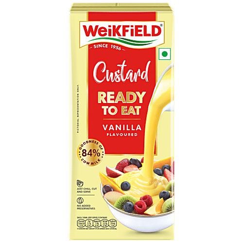 Buy Weikfield Custard Ready To Eat Made With Cow Milk Creamy No