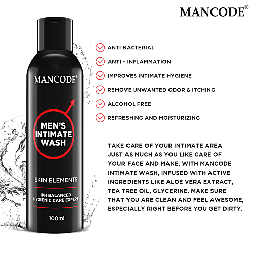 Buy Mancode Intimate Wash Ph Balanced Hygienic Care Expert