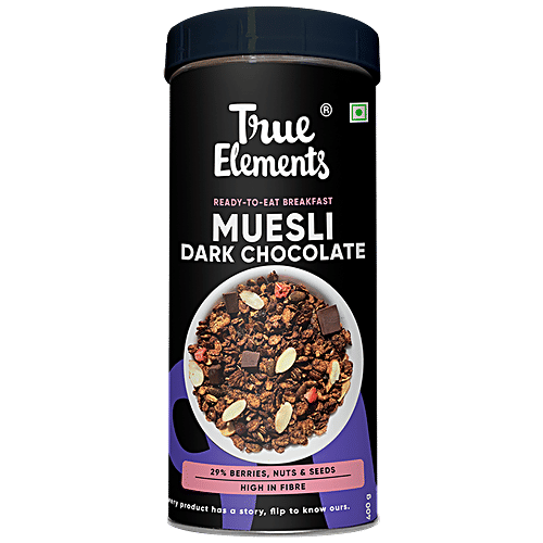 Buy True Elements Dark Chocolate Muesli Nuts Berries Rich In