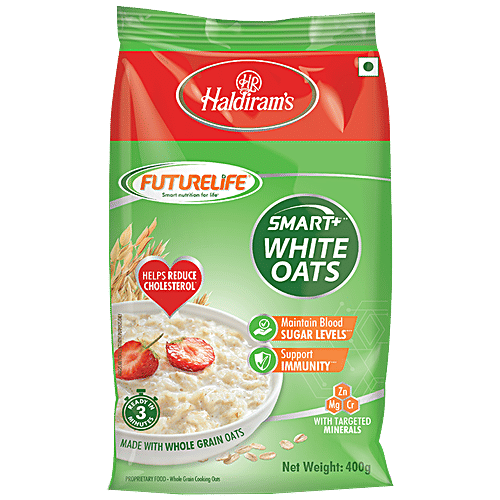 Buy Haldiram S Future Life White Oats Maintains Blood Sugar Levels