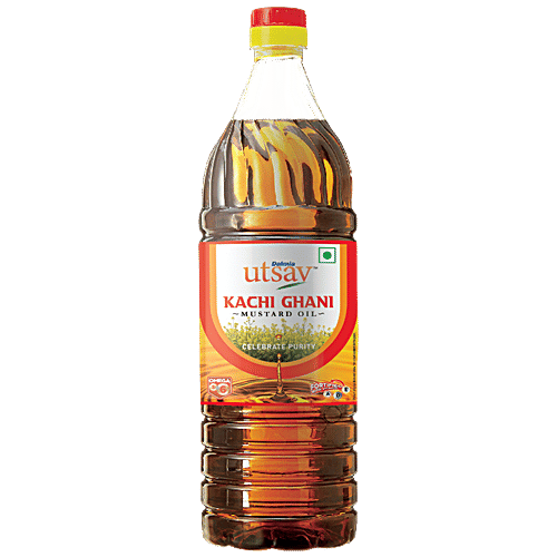 Buy Dalmia Utsav Kachi Ghani Mustard Oil Rich In Omega