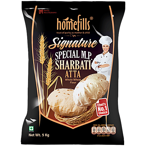 Buy Homefills Signature Special M P Sharbati Atta Premium Quality