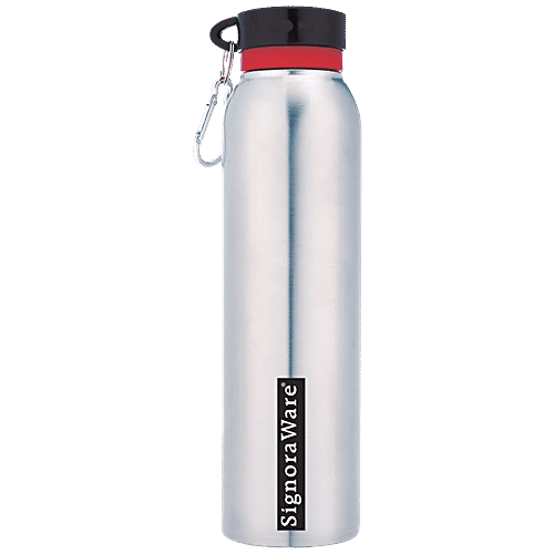 Buy Signoraware Chill Single Wall Steel Water Bottle Silver Online At