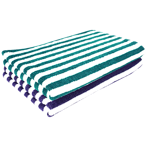 Buy Vc Stripes Face Towel Cotton Premium Ultra Soft X