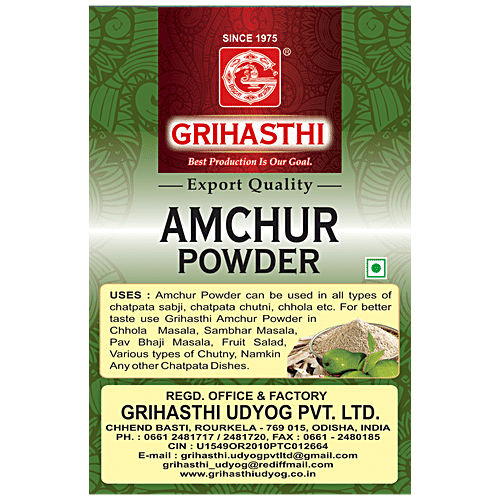 Buy Grihasthi Amchur Dry Mango Powder Premium Natural Pure No