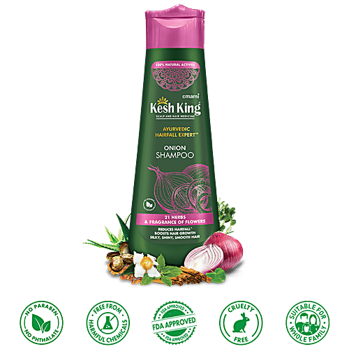 Buy Kesh King Ayurvedic Onion Shampoo Ayurvedic Hairfall Expert