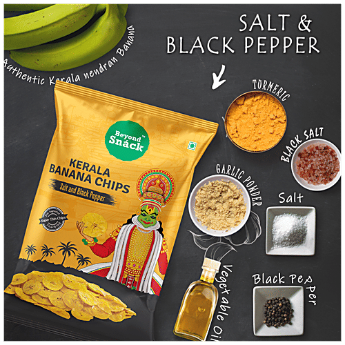 Buy Beyond Snack Kerala Banana Chips Salt Pepper Savoury Crispy