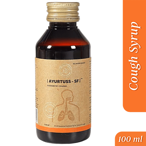 Buy Forestreasures Ayurtuss Sf Syrup Helps Reduce All Types Of Cough