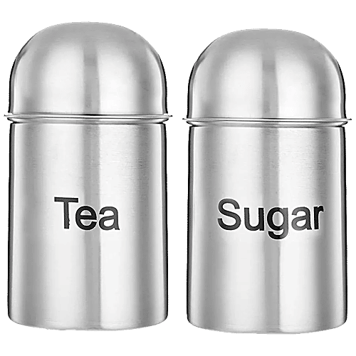 Buy Coconut Stainless Steel Tea Sugar Container 10 Cm Durable Air