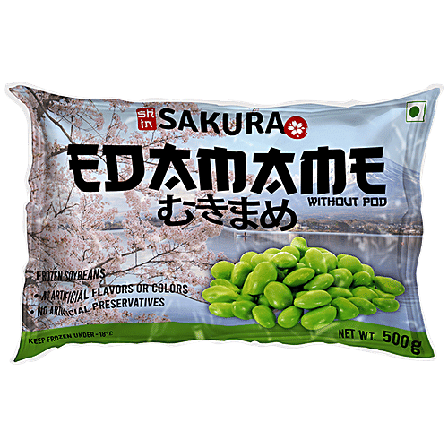 Buy Sakura Edamame Without Pod Frozen Soybeans No Artificial