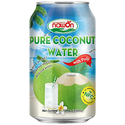 Buy Nawon Pure Coconut Water With Pulp Less Calories Cholesterol