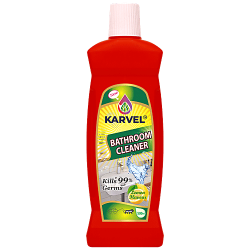 Buy Karvel Bathroom Cleaner Lemon Kills Germs Removes Tough