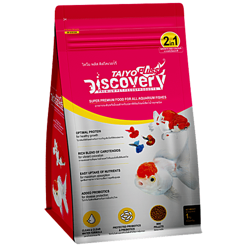 Buy Taiyo Pluss Discovery Super Premium In Formula Pink Fish Food