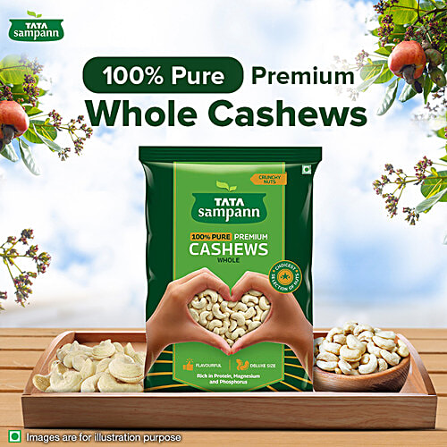 Buy Tata Sampann Pure Premium Cashews Whole Premium Quality Kaju