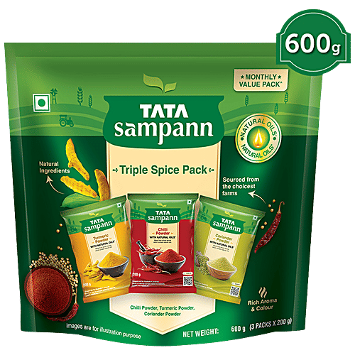 Buy Tata Sampann Triple Spice Pack Chilli Turmeric Coriander