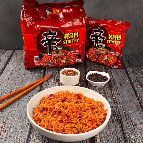 Buy Nongshim Shin Ramyun Stir Fry Noodles Gourmet Spicy Online At