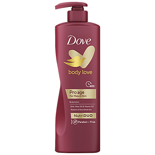 Buy Dove Body Love Pro Age Body Lotion For Mature Skin Paraben Free