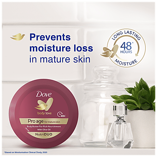 Buy Dove Body Love Pro Age Body Butter For Mature Skin Paraben Free