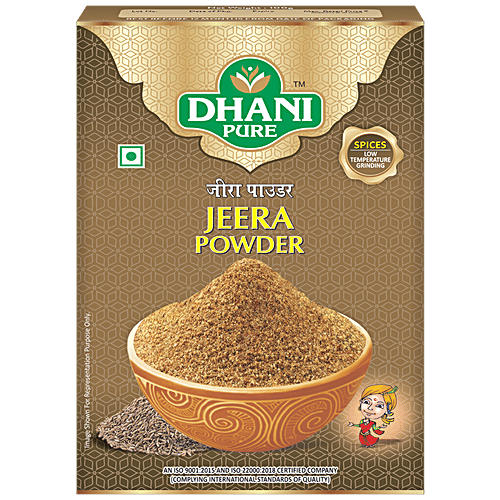 Buy Dhani Pure Jeera Powder 100 Natural No Artificial Colours