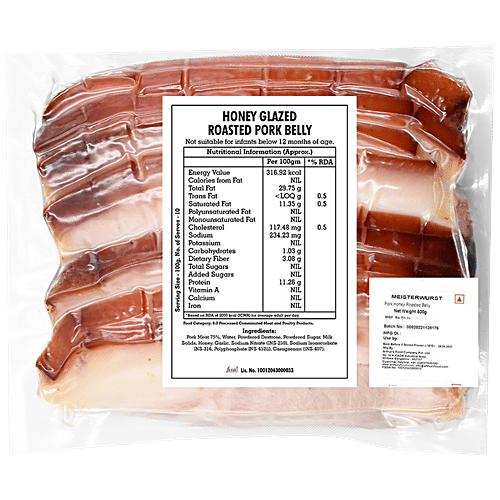 Buy Meisterwurst Honey Glazed Roast Pork Belly Online At Best Price Of