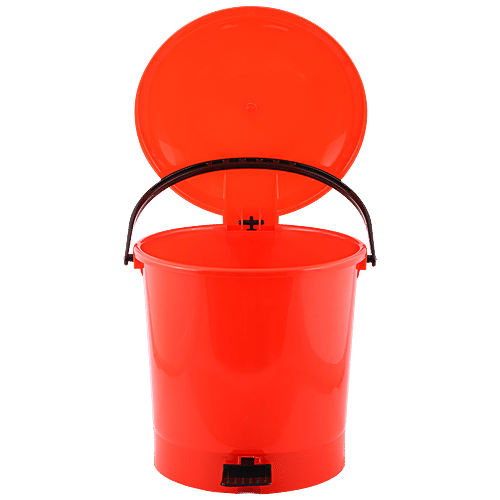 Buy Lapaz Pedal Dustbin Red High Quality Plastic Sturdy Durable