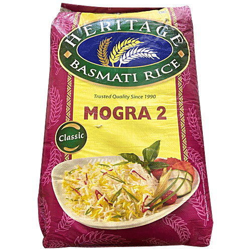 Buy Heritage Mogra Basmati Rice Classic Online At Best Price Of Rs