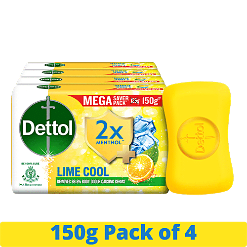 Buy Dettol Lime Cool Bathing Soap Bar Online At Best Price Of Rs