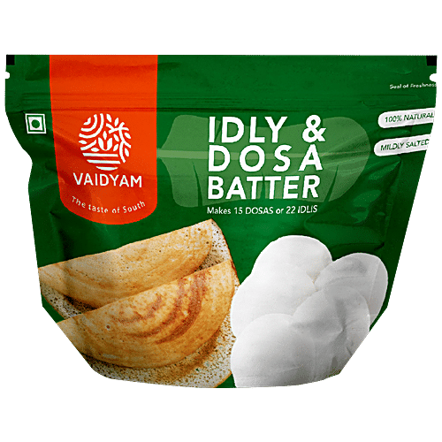 Buy Vaidyam Idly Dosa Batter Natural Mildy Salted Online At