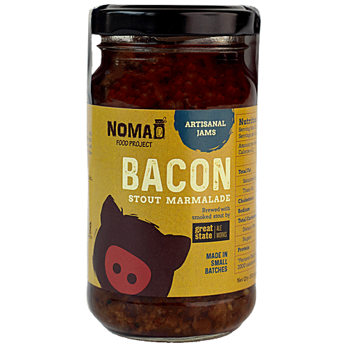 Buy Nomad Food Project Bacon Stout Marmalade Artisanal Jam Online At