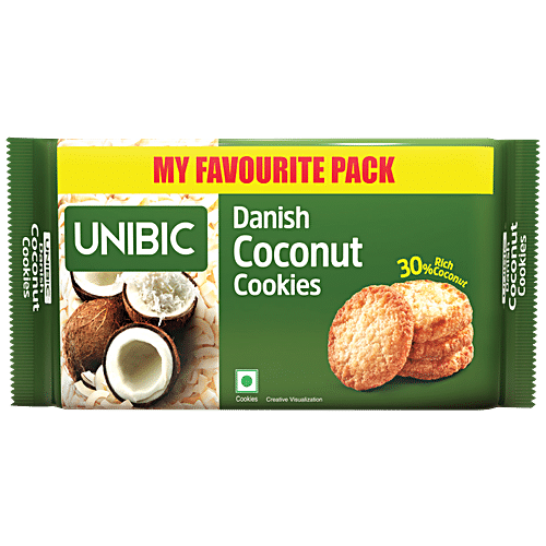 Buy UNIBIC Danish Coconut Cookies Online At Best Price Of Rs 85 5