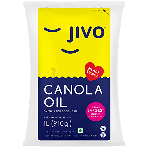 Buy Jivo Canola Omega Rich Cooking Oil L Online At Best Price Of Rs