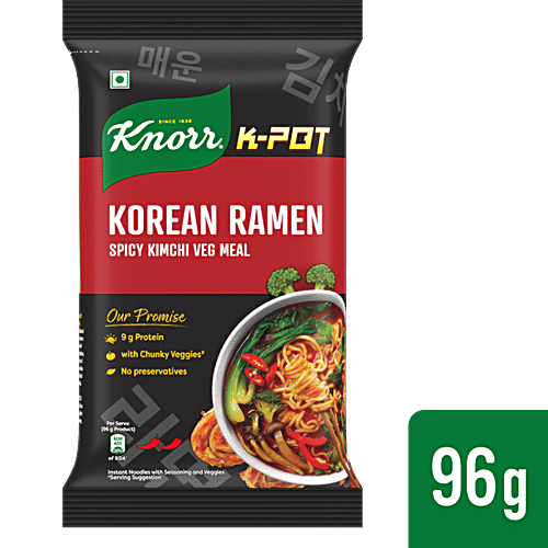 Buy Knorr K Pot Korean Ramen Spicy Kimchi Veg Meal Online At Best