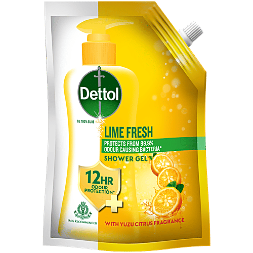 Buy Dettol Lime Fresh Shower Gel With Yuzu Citrus Fragrance Online At