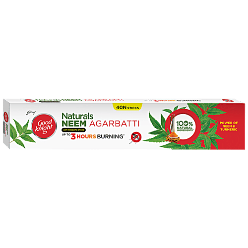 Buy Good Knight Naturals Neem Agarbatti Anti Mosquito Sticks Online