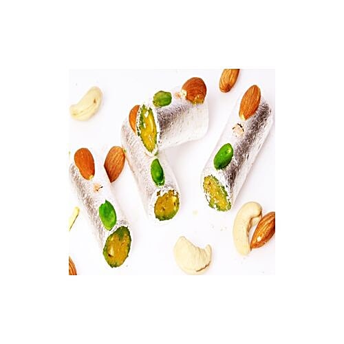 Buy Ghasitaram Sweets Sweets Kaju Pista Roll Gm Online At The Best