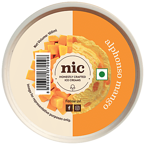 Buy Nic Alphonso Mango Ice Cream Online At Best Price Of Rs Bigbasket