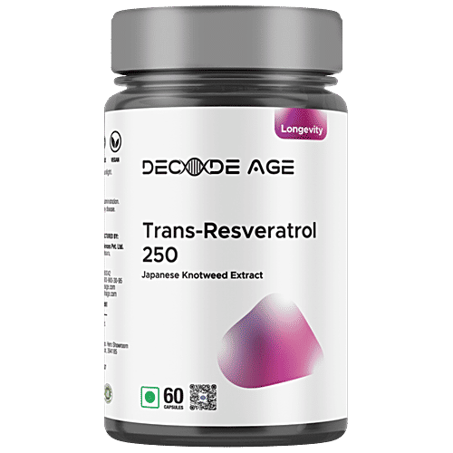 Buy Decode Age Trans Resveratrol 250 Japanese Knotweed Extract Capsules