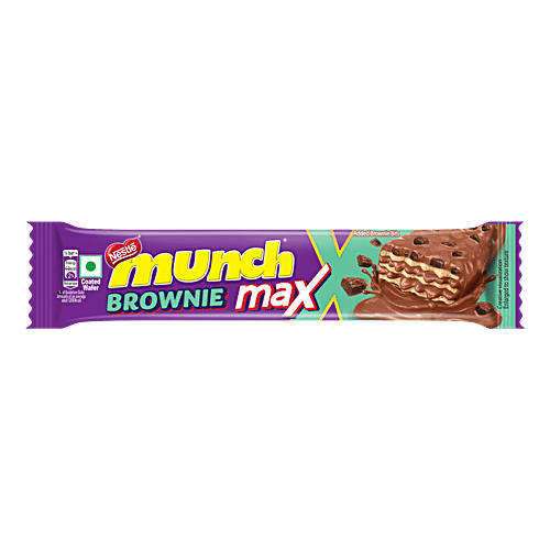 Buy Nestle Munch Max Brownie Max Coated Wafer Online At Best Price Of