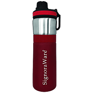 Buy Signoraware Deva Single Walled Stainless Steel Fridge Water Bottle