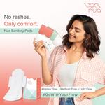 Buy Nua Ultra Thin Rash Free Pads Regular With Disposal Covers Online