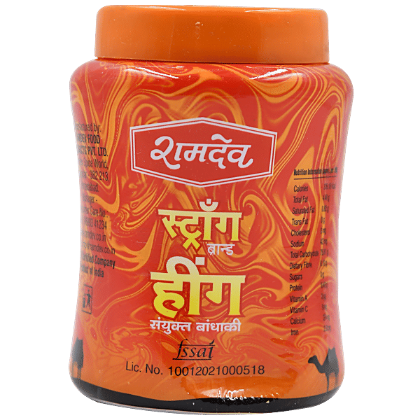 Buy Ramdev Hing Premium Strong Gm Jar Online At The Best Price Of