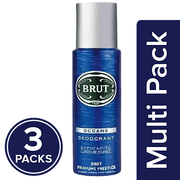 Buy Brut Oceans Deodorant For Men Long Lasting Fresh Aquatic