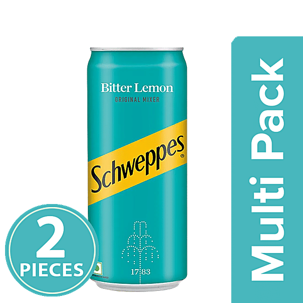 Buy Schweppes Bitter Lemon Original Mixer Carbonated Water Online At