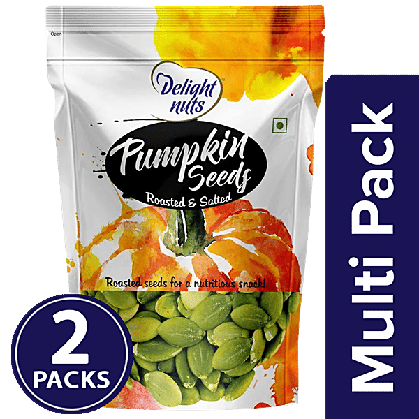 Buy Delight Nuts Roasted Salted Pumpkin Seed Online At Best Price