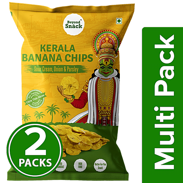 Buy Beyond Snack Kerala Banana Chips Sour Cream Onion Parsley Online